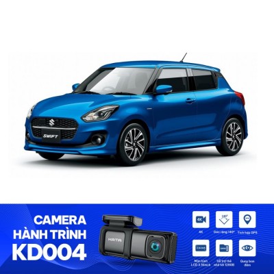 Lắp camera hành trình cho ô tô loại nào tốt cho Suzuki Swift? KATA KD004